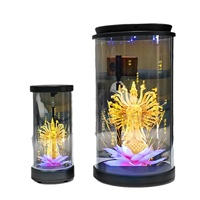 Hologrammes interactifs numériques Ai Holo, boîtes lumineuses publicitaires Android de 6 pouces, technologie innovante pour l'équipement