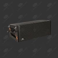 Harga Pabrik Penjualan Terlaris LA04P Speaker Line Array Kayu Lapis Ganda 4 Inch 400W RMS 129dB Tweeter Titanium untuk Panggung Konser Pernikahan