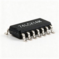 Composants électroniques d'origine 74LCX14M Hex Schmitt Trigger Inverter SOIC-14, service BOM
