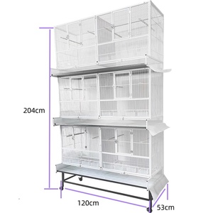 Gabbia per Uccelli Grande con Buona Ventilazione, Facile da Pulire, Struttura Stabile, Gabbia per Allevamento Pappagalli - Product Image 3