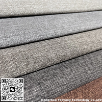 100% Polyester Chine Usine Rembourrage Canapé Chaise Couverture Velours Tissu Lin