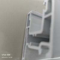 Fournisseur de profilés de fenêtres en vinyle FRPU UPVC, fabricant de fenêtres en verre Low-E imperméables et coupe-vent pour la maison