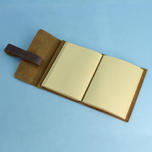 Diario Vintage con Grabado, Cuaderno <span class=keywords><strong>de</strong></span> Cuero A5 con Tapa Plana y Bolígrafo para Viajeros, Profesionales <span class=keywords><strong>de</strong></span> Negocios, <span class=keywords><strong>Caja</strong></span> <span class=keywords><strong>de</strong></span> Regalo - Product Image 4