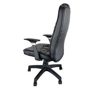 2018 factory comfortable President President black PU leather executive office chair - Product Image 3