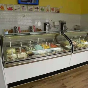 MUXUE congelador para helados Gelato pantalla <span class=keywords><strong>vitrina</strong></span> <span class=keywords><strong>Vitrina</strong></span> refrigerada equipo <span class=keywords><strong>de</strong></span> refrigeración - Product Image 5
