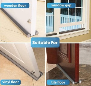 Bande d'étanchéité en mousse double face personnalisée pour portes et fenêtres, anti-courant d'air, pour joints <span class=keywords><strong>de</strong></span> sol en vinyle/carrelage - Vente en gros - Product Image 6