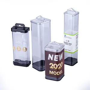 Прозрачная пластиковая трубка и прозрачные пластиковые контейнеры для потребительской и промышленной продукции
