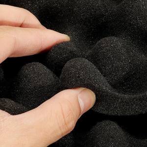 エッグクレートフォームブラックホワイトレッドイエローブルーグリーングレーパープルピンククッションアコースティックパネル防音スポンジフォームシート - Product Image 4