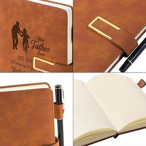 Carnet en cuir personnalisé pour homme - Cadeau - Product Image 3