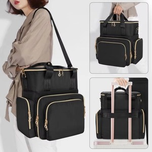 Bolsa Organizadora de Esmalte de Uñas de Gran Capacidad Personalizada de Fábrica BSCI, Bolsa de Almacenamiento de Esmalte de Uñas para Viaje - Product Image 2