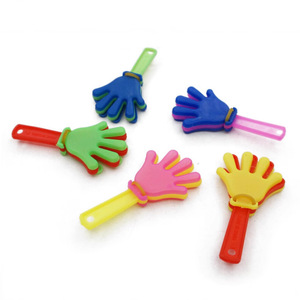 Fabricant chinois, vente en gros de petits claquettes en plastique, bruiteurs, jouets pour enfants, mini claquettes multicolores, prix bas - Product Image 1