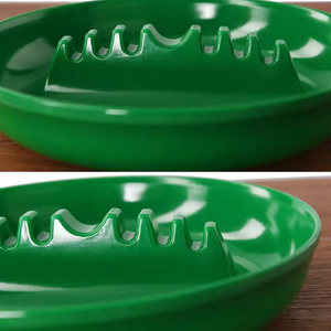 Cenicero Clásico de Gran Tamaño para Interiores y Exteriores, Resistente al Fuego, a las Caídas, No Frágil, Sin Humo, de 7 Puertos, de Plástico para Cigarros - Product Image 4