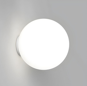 <span class=keywords><strong>Applique</strong></span> murale en <span class=keywords><strong>verre</strong></span> Globe LED E27 moderne et minimaliste Lumières décoratives de miroir de salle de bain de couleur blanche Petites appliques murales de vanité ovales en <span class=keywords><strong>verre</strong></span> OEM - Product Image 1