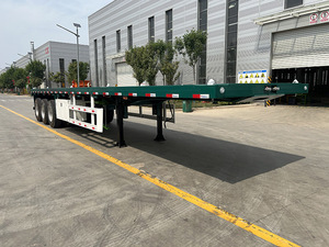 Véhicule Master Nouveau 40 Pieds Conteneur Semi Remorque 2 <span class=keywords><strong>Axel</strong></span> 52ft Plateau Semi Remorque à Vendre - Product Image 5