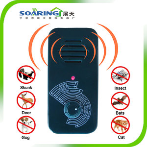 Repelente Ultrasónico de Plagas y Animales, Portátil, de Plástico, para Exteriores, con Colocación de Batería Personalizada, Color Personalizado, con Certificación CE y RoHS, para Diferentes Animales - Product Image 4