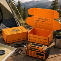 Boîtes d'emballage personnalisées de luxe en carton recyclé pour l'électronique, les radios, les colis postaux, avec logo, pour la livraison de cadeaux