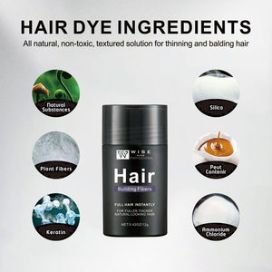 Wiseking 12G Tóc Xây Dựng Sợi Bông Thảo Dược Ngay Lập Tức Fuller Dày Nhìn Tốt Tạo Kiểu Tóc Cho Phụ Nữ Người Đàn Ông Ánh Sáng Giữ - Product Image 2