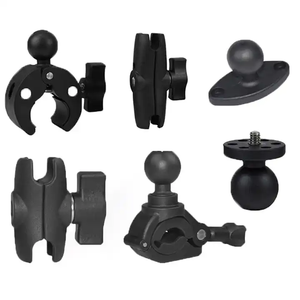 Adaptador de Montaje con Cabezal de Bola de 1 Pulgada, Soporte Universal con Enchufe de Bola de 25 mm para Motocicleta, Teléfono, Cámara de Acción, Compatible con RAM, <span class=keywords><strong>GoPro</strong></span>, Insta360, DJI - Product Image 1
