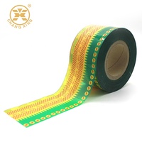 Película de giro de caramelo de PVC/ PET Natural impresa personalizada Flexible de grado alimenticio para caramelo de caramelo duro o caramelo de Chocolate