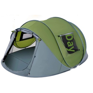 <span class=keywords><strong>Tente</strong></span> <span class=keywords><strong>tunnel</strong></span> de camping extérieur Shiheng entièrement automatique à ouverture rapide pour <span class=keywords><strong>5</strong></span>-8 <span class=keywords><strong>personnes</strong></span>, en tissu Oxford, toutes saisons, imperméable, vente directe usine - Product Image 4