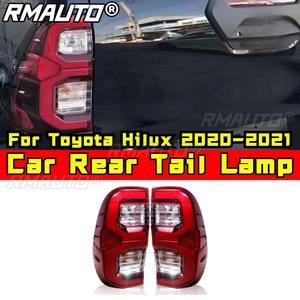Luz de freno trasera para coche, conjunto de luces traseras, lámpara trasera para Toyota Hilux 2020-2021, kit de carrocería, accesorios para coche - Product Image 1