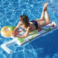 Flotador Inflable Gigante para Bebidas, para Adultos, de Alta Calidad, para Exteriores, Colchoneta Flotante, Balsa Inflable para Agua
