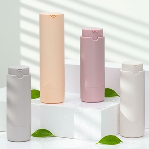 Luxury Airless <b>Pump</b> <b>Bottle</b> Refillable Cosmetic Lotion Container Vacuum Skincare Essence Facial Serum Packaging - Product Image 1