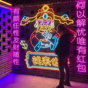 Manufacturer's Wall-Mounted LED <strong>Neon</strong> <strong>Sign</strong> Electronic Advertisement Decorative Light for Mall Companies <strong>Beer</strong> Clubs and Shops - Product Image 2