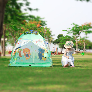 Tente enfant Kempma 120x120x108cm, ouverture rapide, imperméable, pour jeux en plein air - Product Image 1