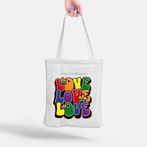 Cadeaux promotionnels DLBZ, sac fourre-tout en coton personnalisé multifonctionnel de haute qualité et durable pour les voyages, LGBTQ - Product Image 3