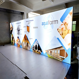 Panneau publicitaire lumineux personnalisé en aluminium Seg, <span class=keywords><strong>double</strong></span> éclairage, pour exposition, affiche de sol, boîte à lumière rétroéclairée, tour lumineuse - Product Image 1