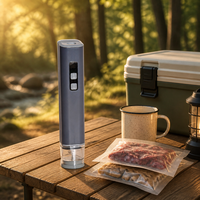 Scelleuse sous vide portable H6 rechargeable par USB - Machine de conservation des aliments -55~-65KPa d'aspiration pour la maison et la cuisine, faible bruit, compacte