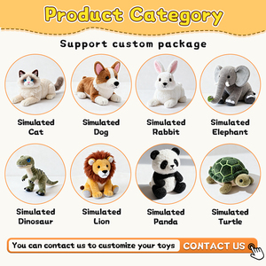 Brinquedos de Pelúcia Personalizados em Algodão Orgânico Mini Grande Macio para Crianças Atacado - Product Image 3