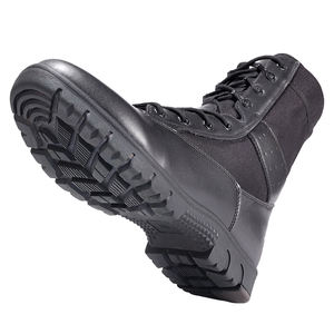 ขายรองเท้าบูทผู้ชายสไตล์คลาสสิกสีดำ ทนลม รองเท้าบูททหาร รองเท้าบูทคอมแบทผู้ชาย - Product Image 5