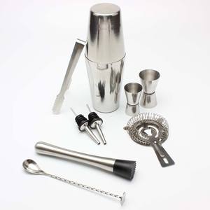 Kit d'outils de bar professionnel, shaker à cocktails en acier inoxydable - Product Image 4