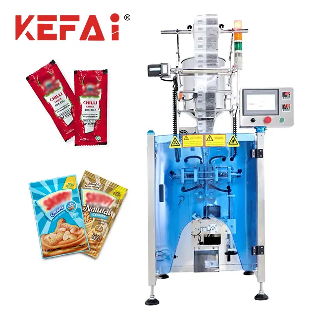 Kefai High Speed Auto Small Stick Honing Olie Jam Jelly Ketchup Sachet Zakpasta Vulling Verpakkingsmachine