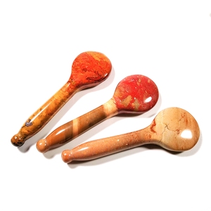 Cuillère de massage pour tout <span class=keywords><strong>le</strong></span> corps, traitement sain, soin du corps, mokaite, jaspe feng, gua sha - Product Image 1