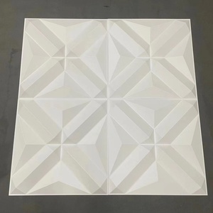 Thời trang 3D PVC tấm Tường chống thấm nước chống cháy thiết kế hiện đại hộ gia đình & Thương mại sử dụng dây chuyền sản xuất - Product Image 5