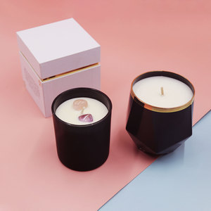 Prime En Gros Pierres Précieuses Naturelles Aromathérapie Bougies Parfumées à la <span class=keywords><strong>Cire</strong></span> <span class=keywords><strong>De</strong></span> <span class=keywords><strong>Soja</strong></span> - Product Image 3