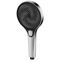 Vente directe usine – Filtre de pommeau de douche haute pression chromé à triple/double sortie d'eau pour salle de bain et toilettes – Garantie 5 ans