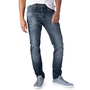 Chất Lượng Cao Người Đàn Ông Của Cao Cấp Rửa Sạch Denim Jeans Tùy Chỉnh Thiết Kế Cộng Với Kích Thước Thẳng Chống Nhăn Giản Dị Quần Phẳng Giá Tốt Nhất - Product Image 3