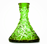 Vente chaude Grand Verre Cristal Clair Narguilé Vase Flacon Moderne Laque Style Russe Narguilé Flacon