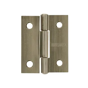 Master con unità 200 cerniera rettangolare 1-1/2 'ottone antico, HERMEX - Product Image 1