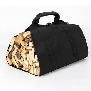 Bolsa de transporte de leña Oxford clásica extragrande, bolsa de mano para leña, bolsa para leña de chimenea - Product Image 3