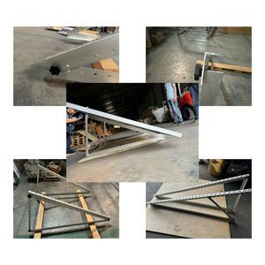 Bán Buôn Đơn Giản Có Thể Điều Chỉnh Gấp Nhôm Tripod Cấu Trúc Gắn Tường Treo Năng Lượng Mặt Trời Bảng Điều Khiển Cho Kích Thước Bảng Điều Khiển 350W Sử Dụng - Product Image 4