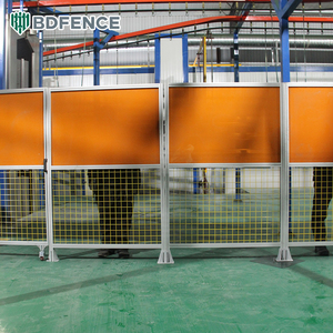 Valla <span class=keywords><strong>de</strong></span> Seguridad para <span class=keywords><strong>Taller</strong></span> <span class=keywords><strong>de</strong></span> <span class=keywords><strong>Aluminio</strong></span> Anodizado, Panel <span class=keywords><strong>de</strong></span> Acrílico <span class=keywords><strong>de</strong></span> Protección, Equipo Automatizado, Vallas Personalizables, Cercado para Área <span class=keywords><strong>de</strong></span> Fábrica - Product Image 1