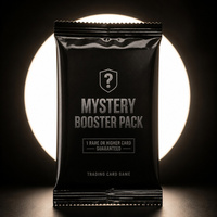 Pochette en Mylar métallisé imperméable, imprimée sur mesure, à faible MOQ, pour emballage de cartes mystère TCG et emballage de détail