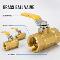 Katup Bola Baja Tahan Karat/Kuningan CNC Kustom untuk Industri, Sambungan Pipa Penutup Air, Fitting OEM ODM, Suku Cadang Presisi