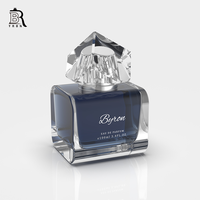 Flacon de parfum en verre de luxe en gros pour fabricants - Bouteille en verre de 100 ml avec logo personnalisé
