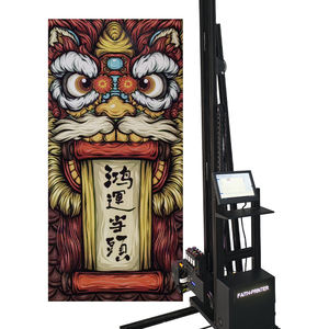 Robot <span class=keywords><strong>peintre</strong></span> mural Faith, vente chaude, panneau mural automatique, imprimante murale verticale 3D, machine d'impression pour murs - Product Image 1